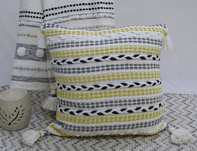 Throw Pillow with Braids for couch, photo 5 of 5