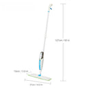 Superfine Fiber Washable Mat Spray Mop With 300Ml Reusable Bottle For Various Floors - Blue