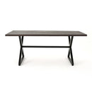 Rolando - Outdoor Aluminum Dining Table With Steel Frame