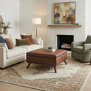 Owen - Multifunctional Square Coffee Table Storage Ottoman by HouseOfZazla