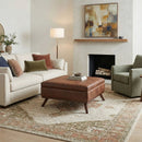Owen - Multifunctional Square Coffee Table Storage Ottoman by Unique Piece Furniture