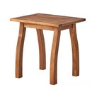 Patio Conversation Set with Acacia Wood Armchairs and End Table by HouseOfZazla