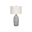 Lighting, Table Lamp, Resin, Modern - Gray / Cream