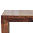 Solid Wood Solis California Side Table, Open Storage