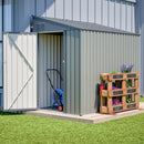 4x7 Foot Lean-To Shed in Olive by HouseOfZazla