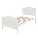 Platform Bed With Slat Support And Headboard And Footboard by HouseOfZazla