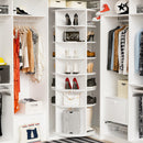 Rotating Shoe Rack Tower - 7-Tier Spinning Shoe Organizer
