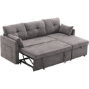 Modular Sectional Sofa L Shaped Modular Couch with Reversible Chaise Modular Sofa Sectional Couch with Storage Seats
