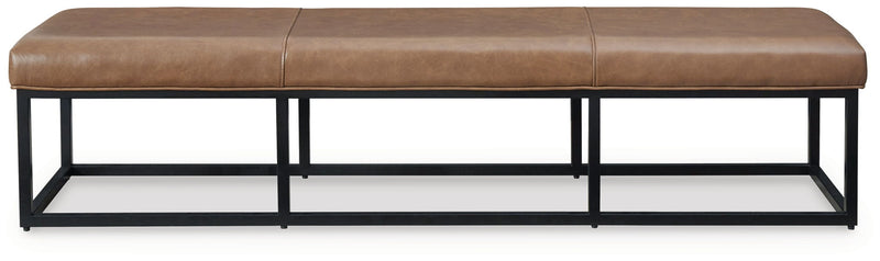 Joston - Accent Bench - Caramel, photo 2 of 5