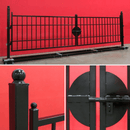 20 ft Steel Farm Driveway Gate