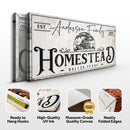 Homestead Sign XII