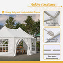 [20X15FT] Alora Extra Large Heavy-Duty Outdoor Waterproof Party, Wedding Tent With Steel Frame (SAK07645)