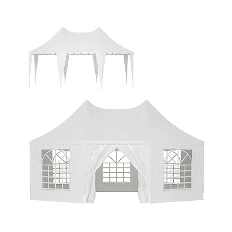 [20X15FT] Alora Extra Large Heavy-Duty Outdoor Waterproof Party, Wedding Tent With Steel Frame (SAK07645)