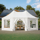[20X15FT] Alora Extra Large Heavy-Duty Outdoor Waterproof Party, Wedding Tent With Steel Frame (SAK07645)