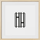 Natural Oak Glass Picture Frame