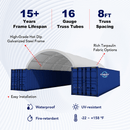 20'x40' Double Truss Container Shelter