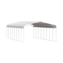 [20X40FT] Alora Heavy-Duty Outdoor High-Clearance Metal Carport (SAK67509) by SAKSBY WHOLESALE