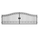 20x8 ft Steel Dual Swing Driveway Gate by Chery Industrial