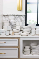 Wallace Nesting Bowls - Matte White - Set of 3