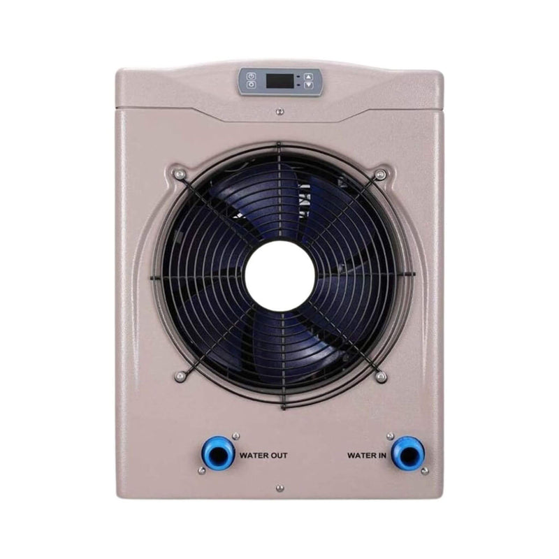 21" Heavy-Duty Electric Home Above And Inground Swimming Pool Heater Pump, 5000 Gallons (SAK94751)