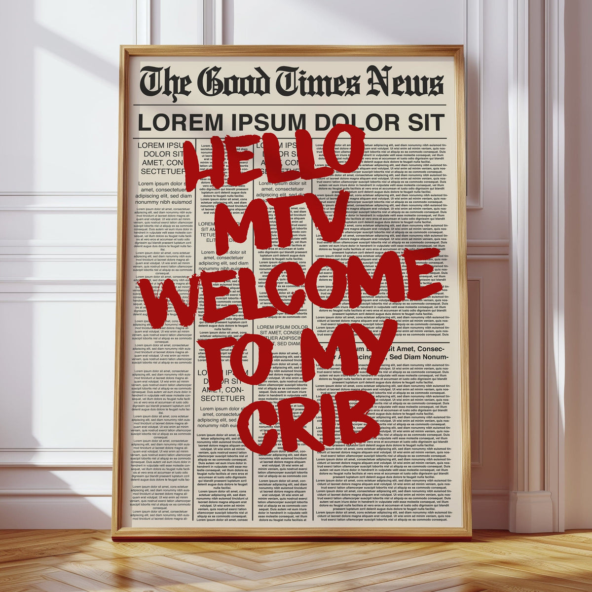 Hello MTV, Welcome Print