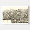 Vintage Map of Bennington, Virginia 1905
