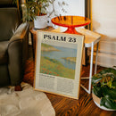 Psalm 23 Coastal Peace Print