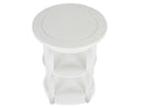 Heron Cove - Round Accent End Table - Chalk White