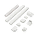 4 Inches W Mini Decorative PVC Slim Line Cover Kit