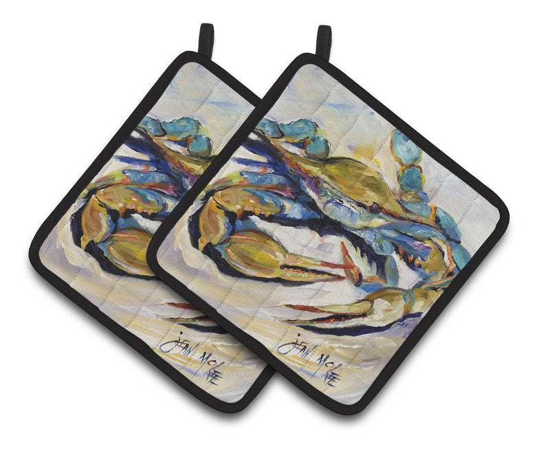 #20 Crab Pair of Pot Holders JMK1255PTHD