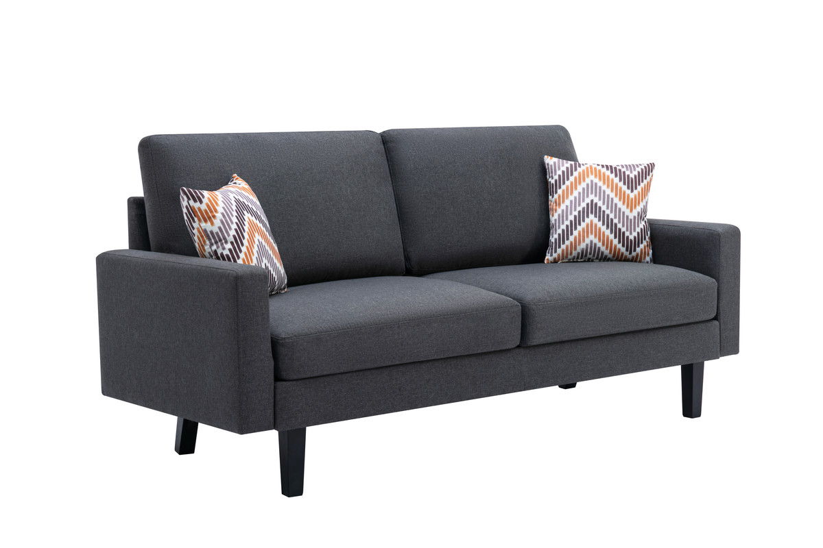 Bahamas - Minimalistic Sofa With 2 Throw Pillows, photo 5 of 15