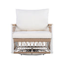 Set of 2 360° Swivel Bohemian Outdoor Lounge Chairs