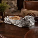 Cow Carving Serving Tray by Arthur Court Designs