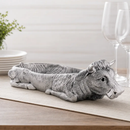 Cow Carving Serving Tray by Arthur Court Designs