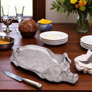 Pig Carving Tray by Arthur Court Designs