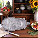 Pig Carving Tray by Arthur Court Designs