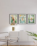 Bohemian watercolor set