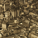 Vintage Map of Boston, Massachusetts 1905