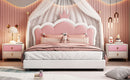 Upholstered Princess Platform Bed With Crown Headboard by HouseOfZazla