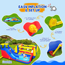 7 in 1 Inflatable Slide Water Park for Kids by HouseOfZazla