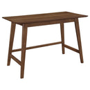 2 Piece Writing Desk Set With Chair - Brown by HouseOfZazla