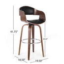 Modern Bar Stool with Swivel Function