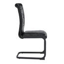 Alligator Skin Upholstered Dining Chairs