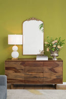 Arch Mirror, Baroque Inspired Wall Decor For Bathroom, Bedroom, Living Room by Unique Piece Furniture
