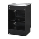 Bathroom Vanity With Sink, Cabinet With Adjustable Shelf by HouseOfZazla