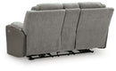 Mixed Motion - Power Reclining Loveseat With Console / Adjustable Headrest