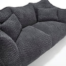 Comfortable Dual Beanbag Chair With High Resilience Foam Core For 2 People by HouseOfZazla