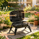 Small Portable Charcoal Grill by HouseOfZazla