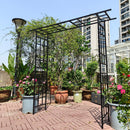 Metal Garden Arch with Adjustable Width for Climbing Plants by HouseOfZazla