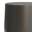 Anthony - Cast Aluminum Side Table - Bronze by HouseOfZazla